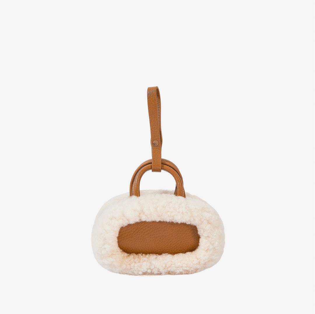 UGG OZ5010 LOGO LEATHER  POUCH