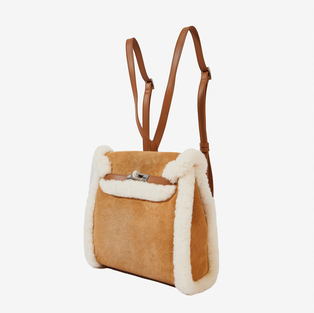 OZLANA UGG OZ5006 SHEARLING BACKPACK