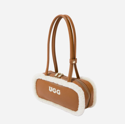 UGG OZ5001 LOGO LEATHER  BAG