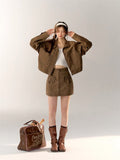 AsGony Jacket Bow Set (SEPERATE/2color)