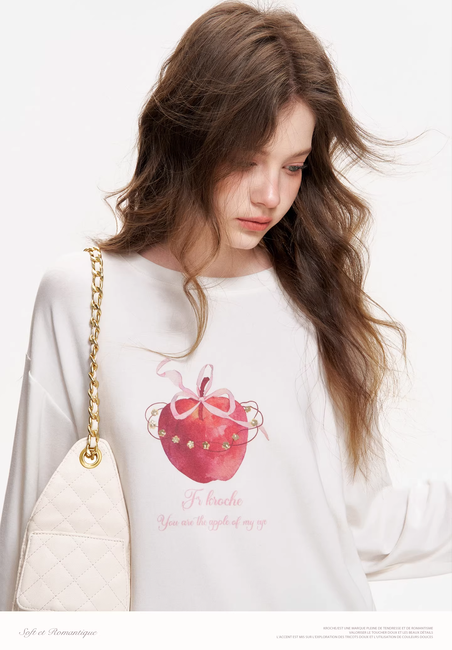 Kroche KE4045 Handmade sequined T-shirt