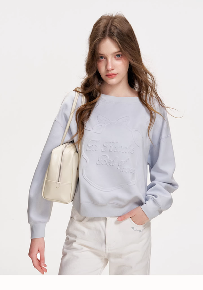 Kroche KVA8007 Embossed relief hoodie