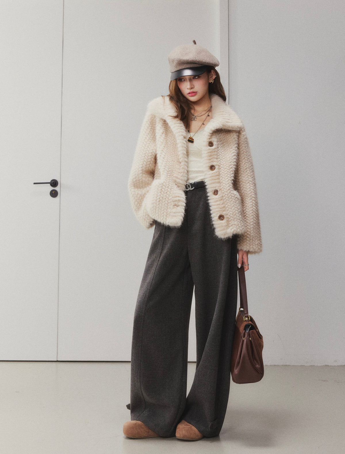OTEBANBASS Ote260922 High-Waist Wool Balloon Pants