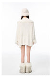 VIA PITTI SALE White Collarde Cardigan