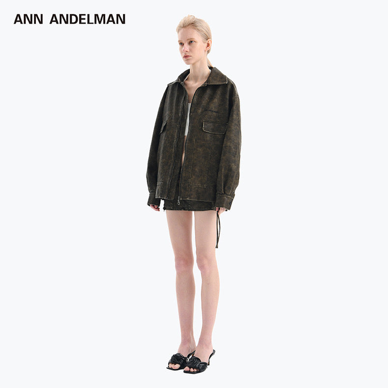 ANN ANDELMAN BROWN LEATHER SET (SEPERATE)