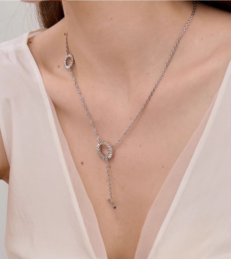 ARSIS Star Ring OT Buckle Necklace