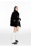 VIA PITTI SALE Black Heart Coat(detachable sleeves)