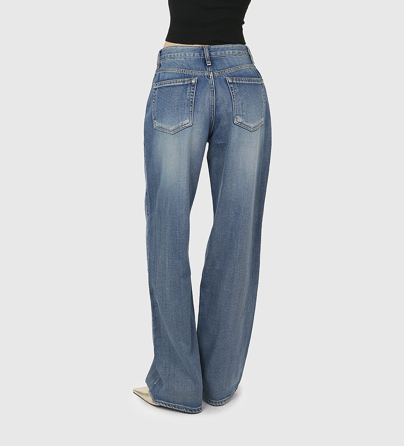 Guse New Soft Raw Pants (Deep Blue)