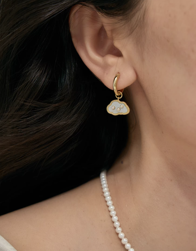 ARSIS Lucky symbol earrings