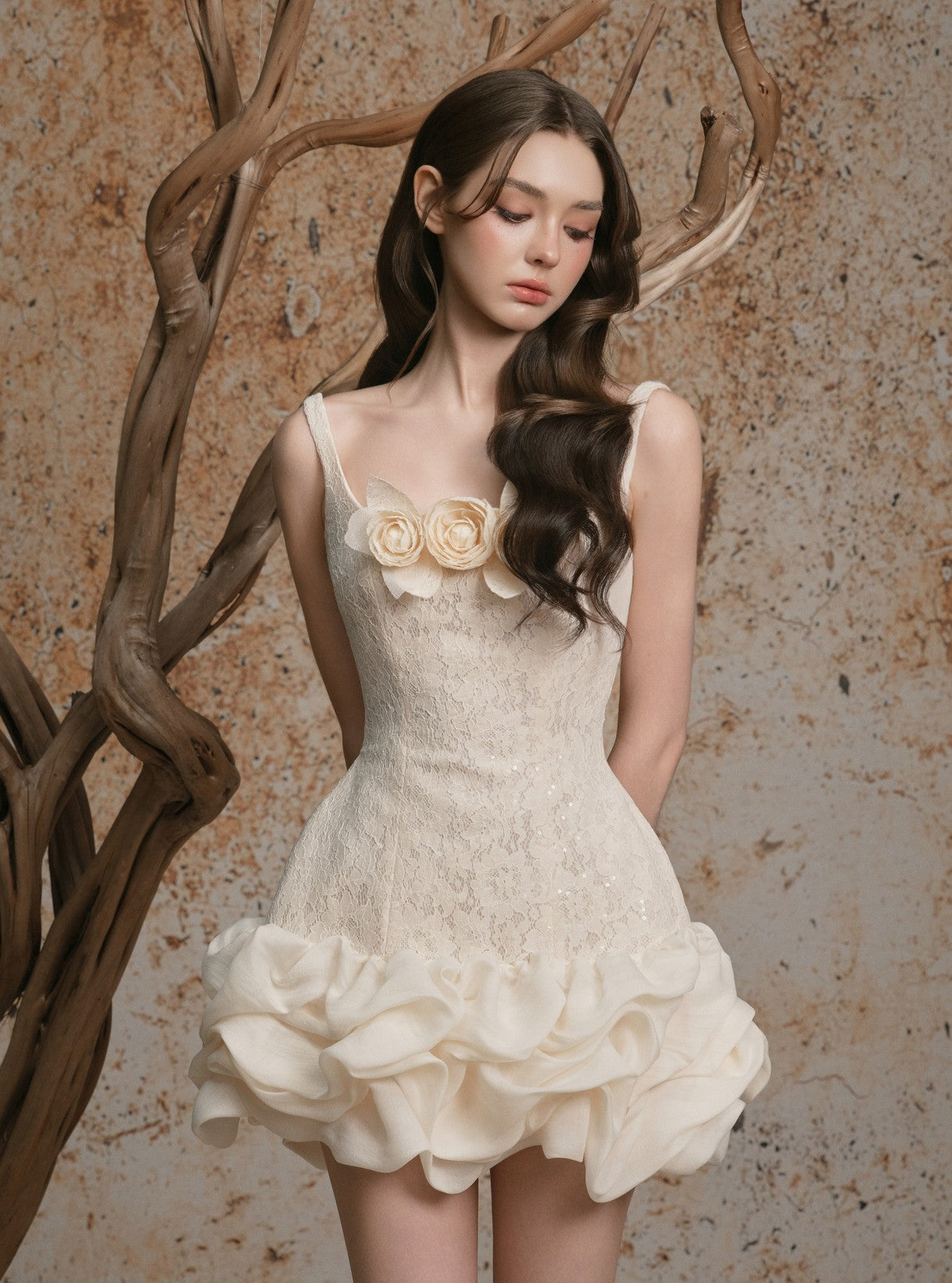SATIN-DRESS main image 3