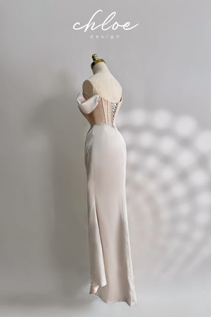 Clava Maison Corset Crystal 24 Custom Made Dress