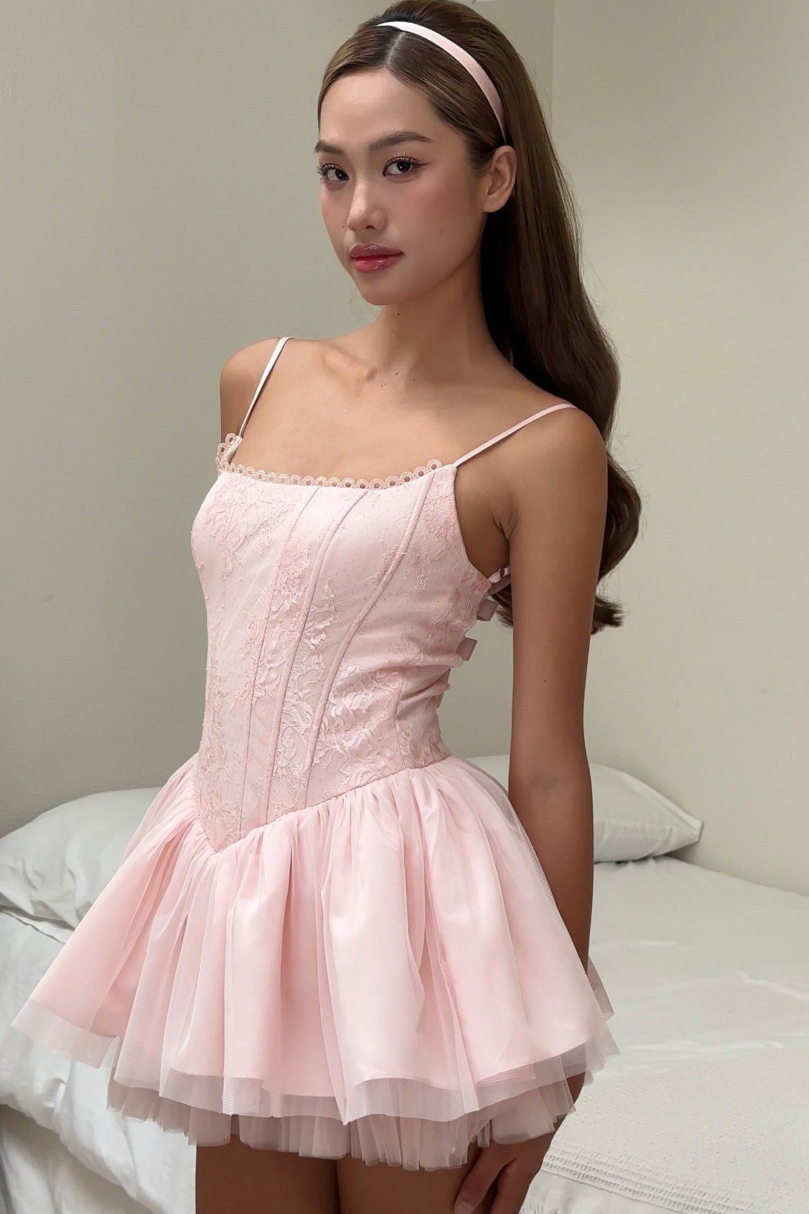 Jubin OPHELIA DRESS IN PINK