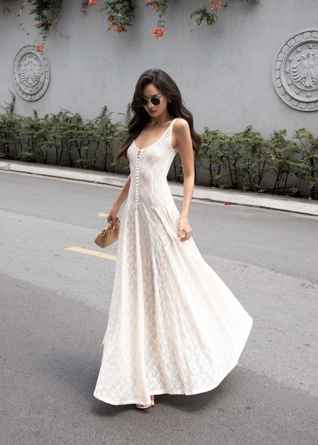CHARMANINE SWAN DRESS