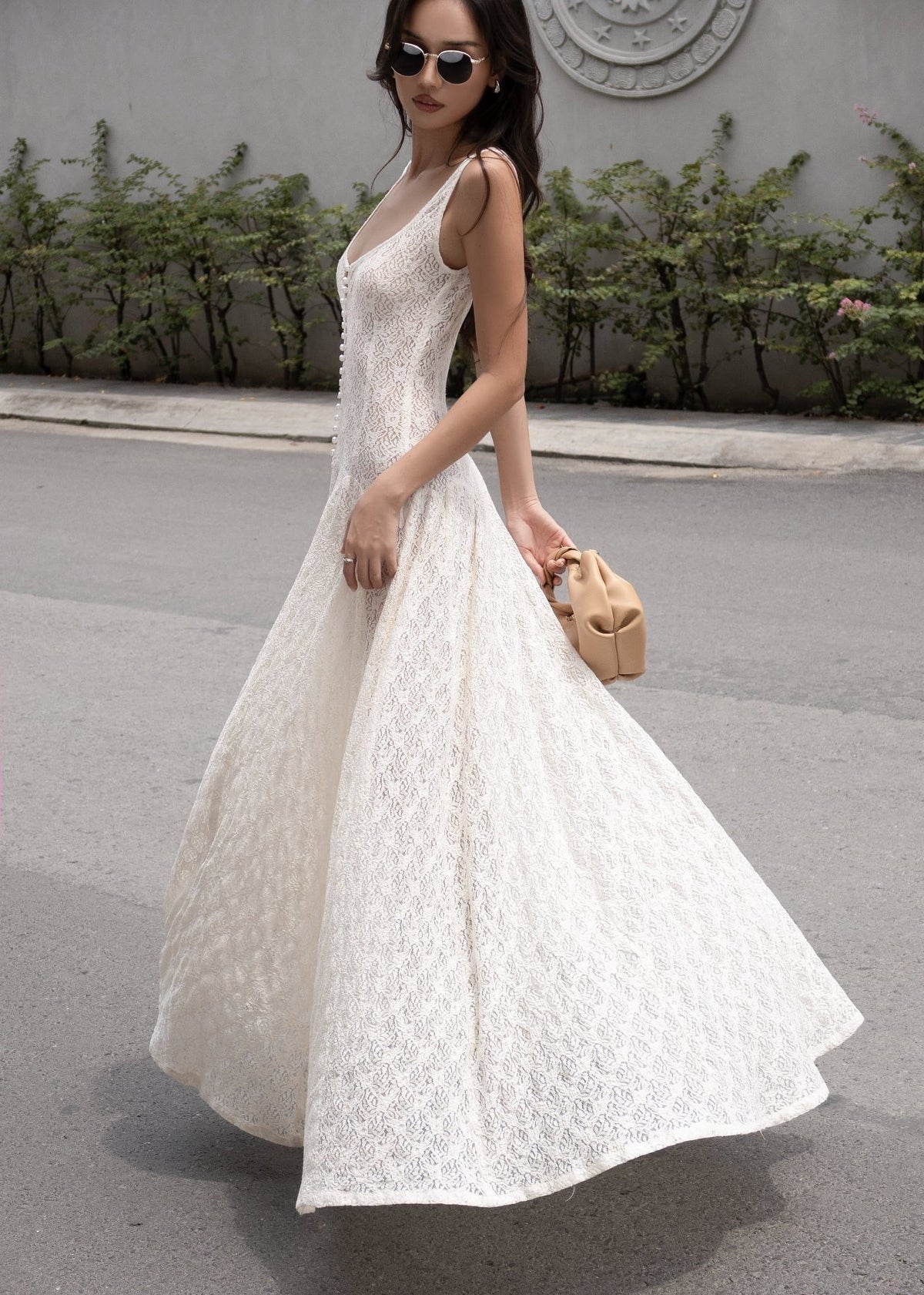 CHARMANINE SWAN DRESS