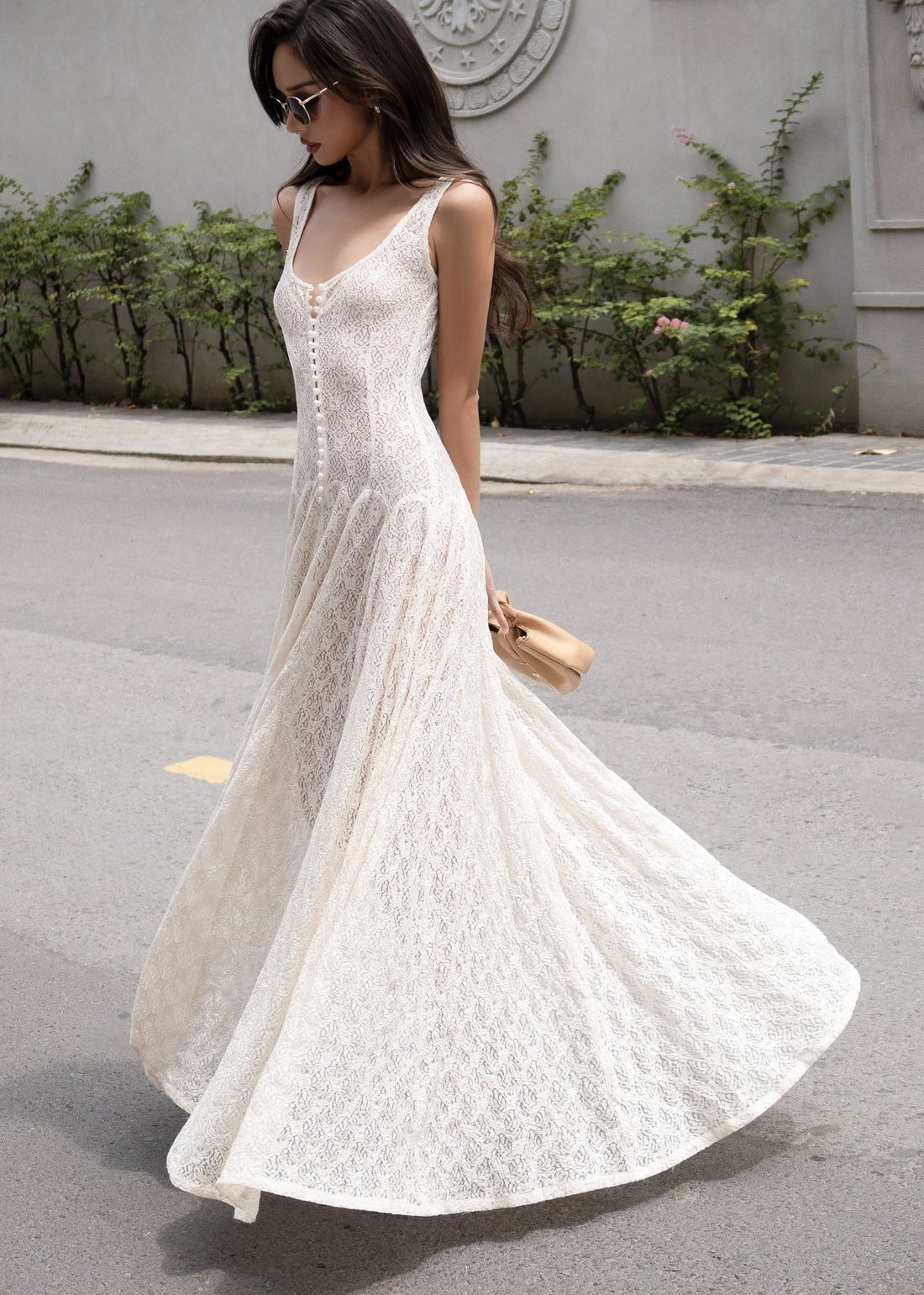 CHARMANINE SWAN DRESS