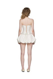 Jubin CHOUX CORSET Or ROMEO SKIRT (WHITE)