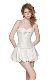 Jubin CHOUX CORSET Or ROMEO SKIRT (WHITE)