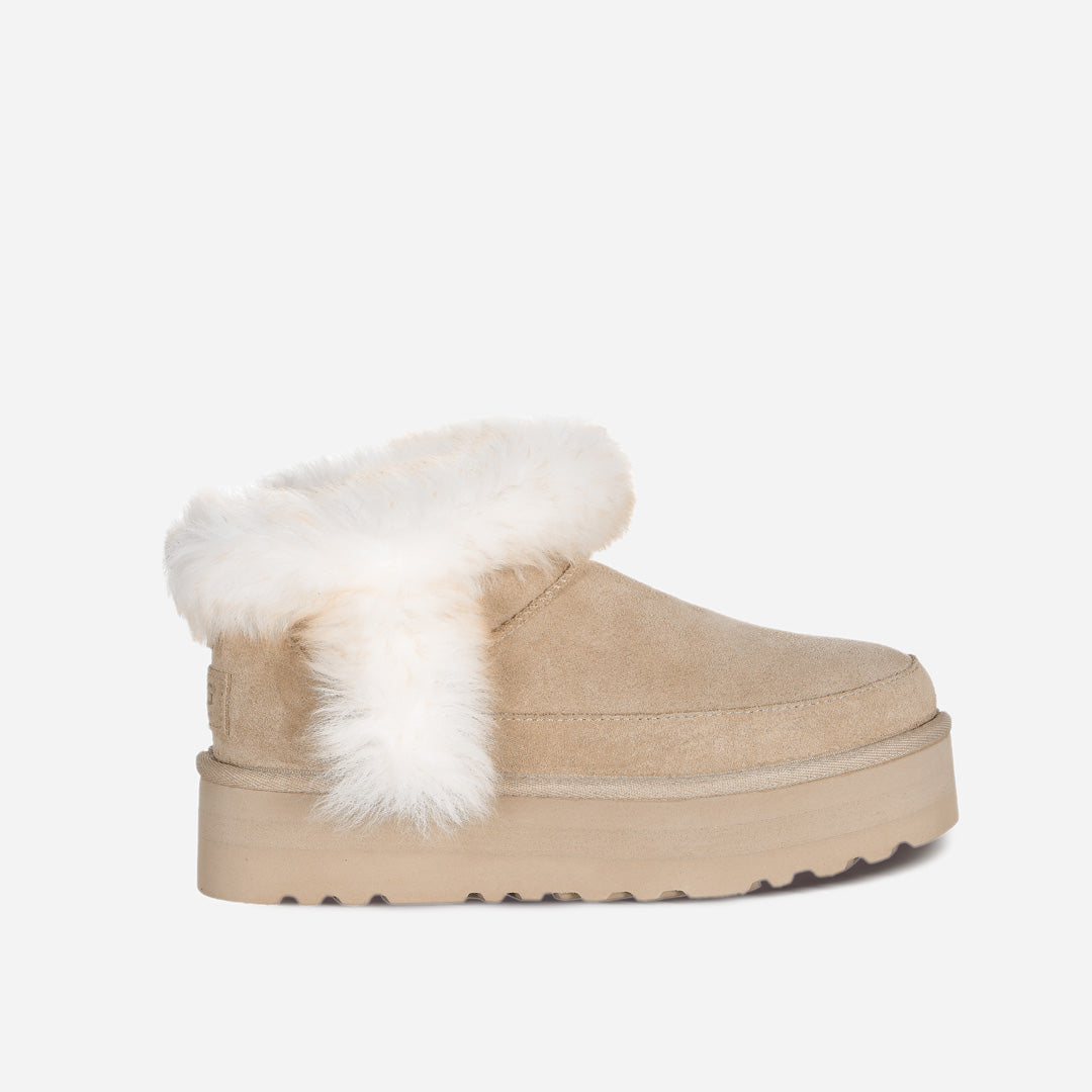 OZLANA UGG OZ0010 CLASSIC ULTRA MINI PLATFORM CHALET