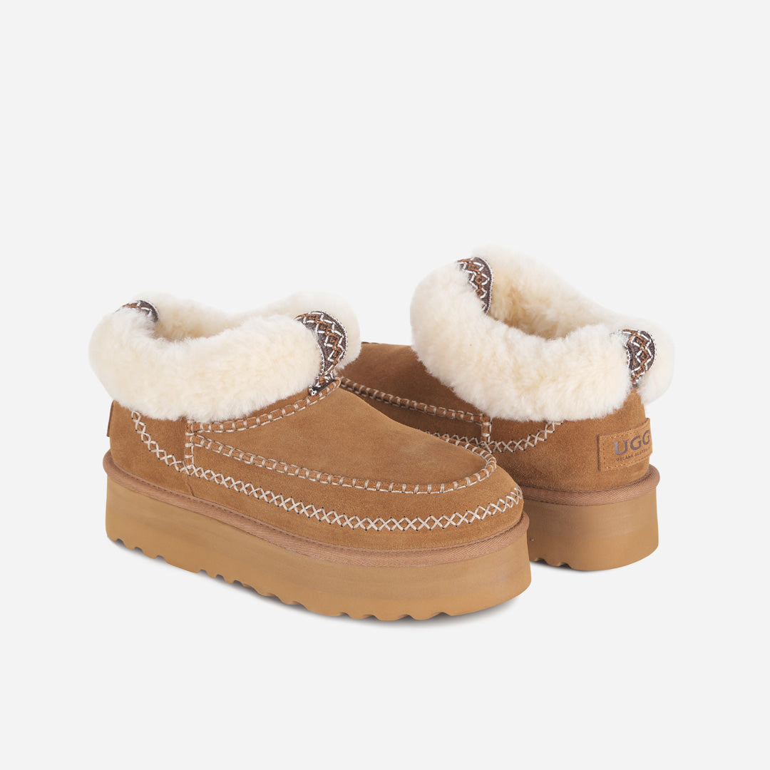 OZLANA UGG OZ0023 CLASSIC MINI ALPINE PLATFORM
