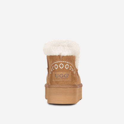 OZLANA UGG OZ0016 FURY ESTELA LOGO ULTRA MINI PLATFORM