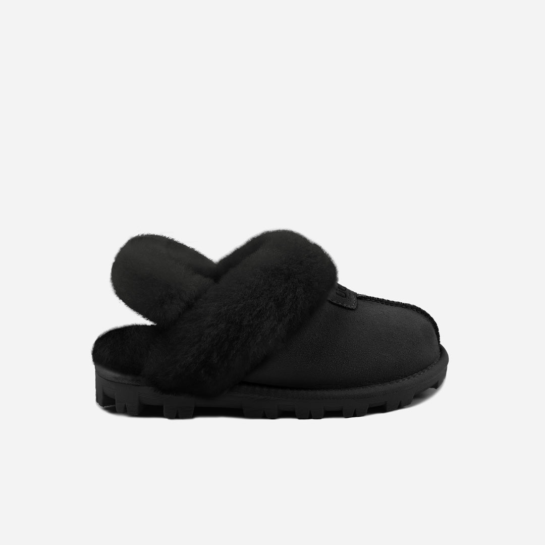 OZLANA UGG OZ3001 CLASSIC COQUETTE SLIPPER (DETACHABLE FEATURE)