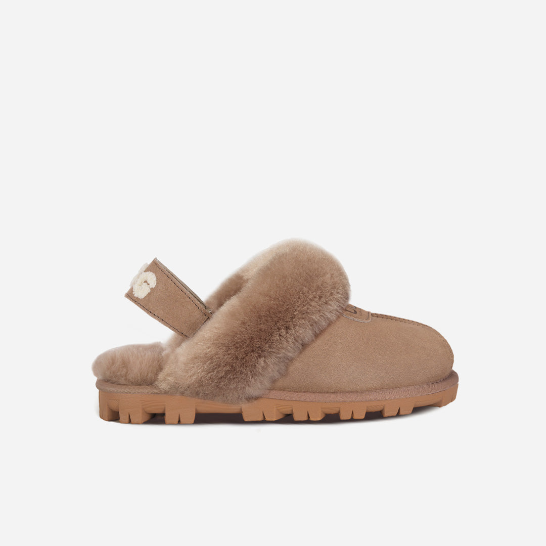 OZLANA UGG OZ3001 CLASSIC COQUETTE SLIPPER (DETACHABLE FEATURE)