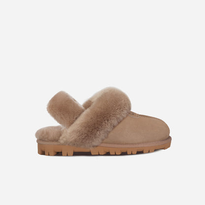OZLANA UGG OZ3001 CLASSIC COQUETTE SLIPPER (DETACHABLE FEATURE)