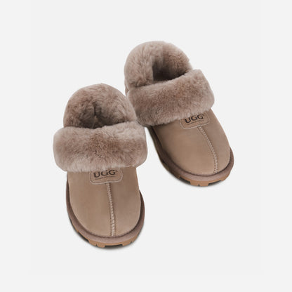 OZLANA UGG OZ3001 CLASSIC COQUETTE SLIPPER (DETACHABLE FEATURE)
