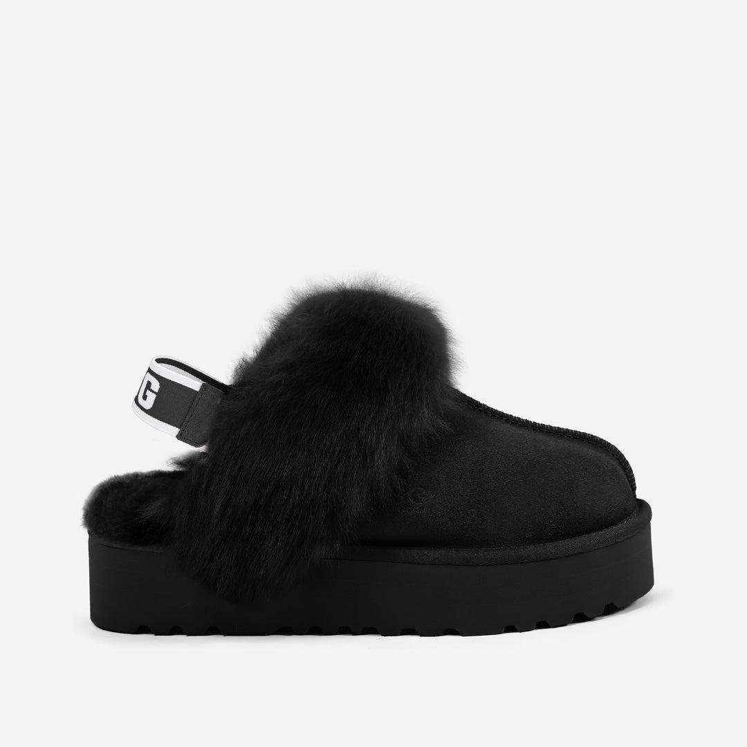 OZLANA UGG OZ3003 CLASSIC COQUETTE PREMIUM PLATFORM SLIPPER (DETACHABLE FEATURE)