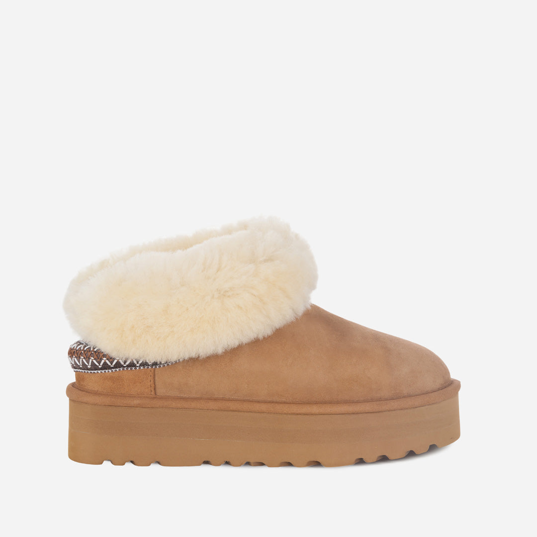 OZLANA UGG OZ0022 CLASSIC MINI CRESCENT PLATFORM