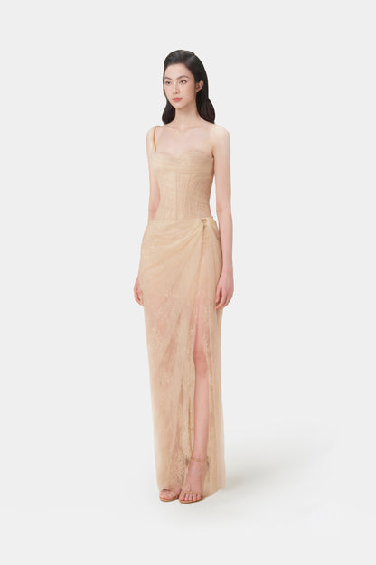 Montsand Mara Dress-Light Apricot