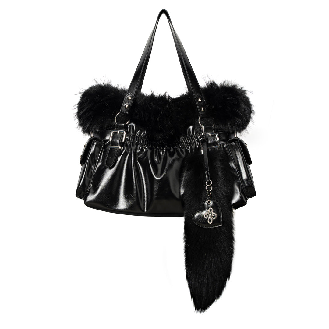 JYOSEI Vintage large capacity underarm bag