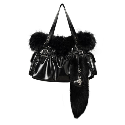 JYOSEI Vintage large capacity underarm bag