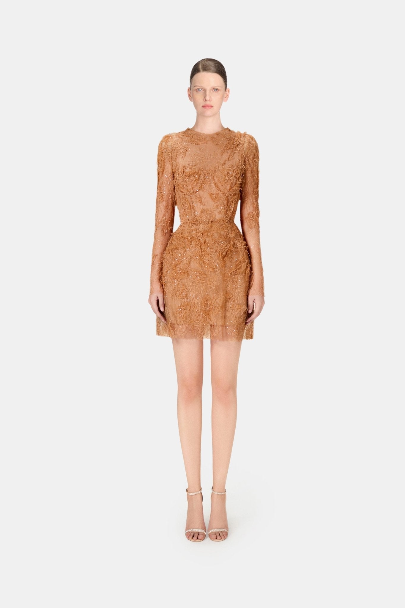 Lobbster Beaded Lace Dress