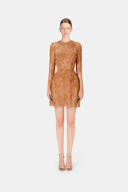 Lobbster Beaded Lace Dress