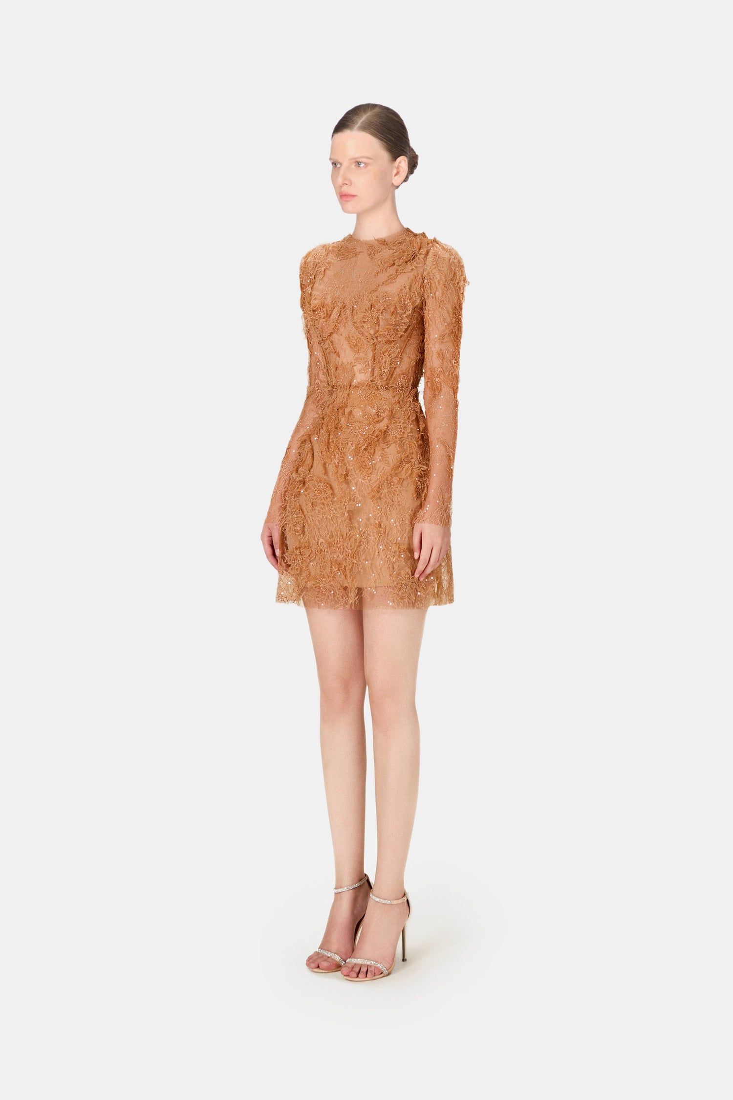 Lobbster Beaded Lace Dress