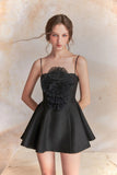 ELPIS Lady Blissom Dress-Black