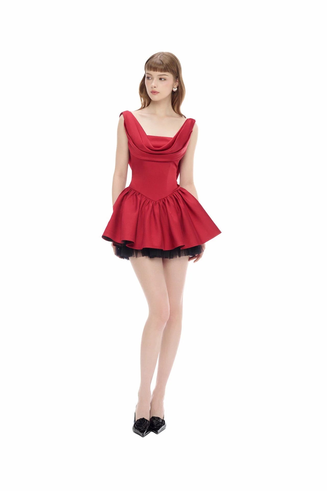 Jubin CHERIE DRESS(RED)