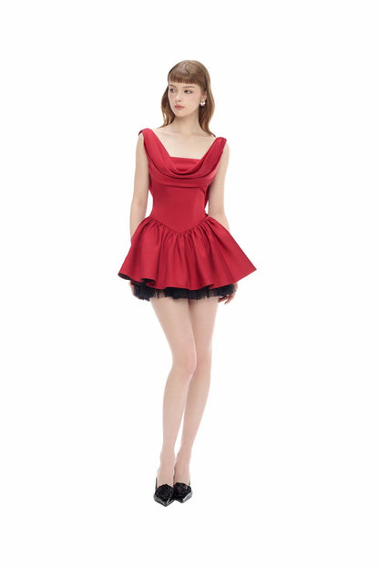 Jubin CHERIE DRESS(RED)