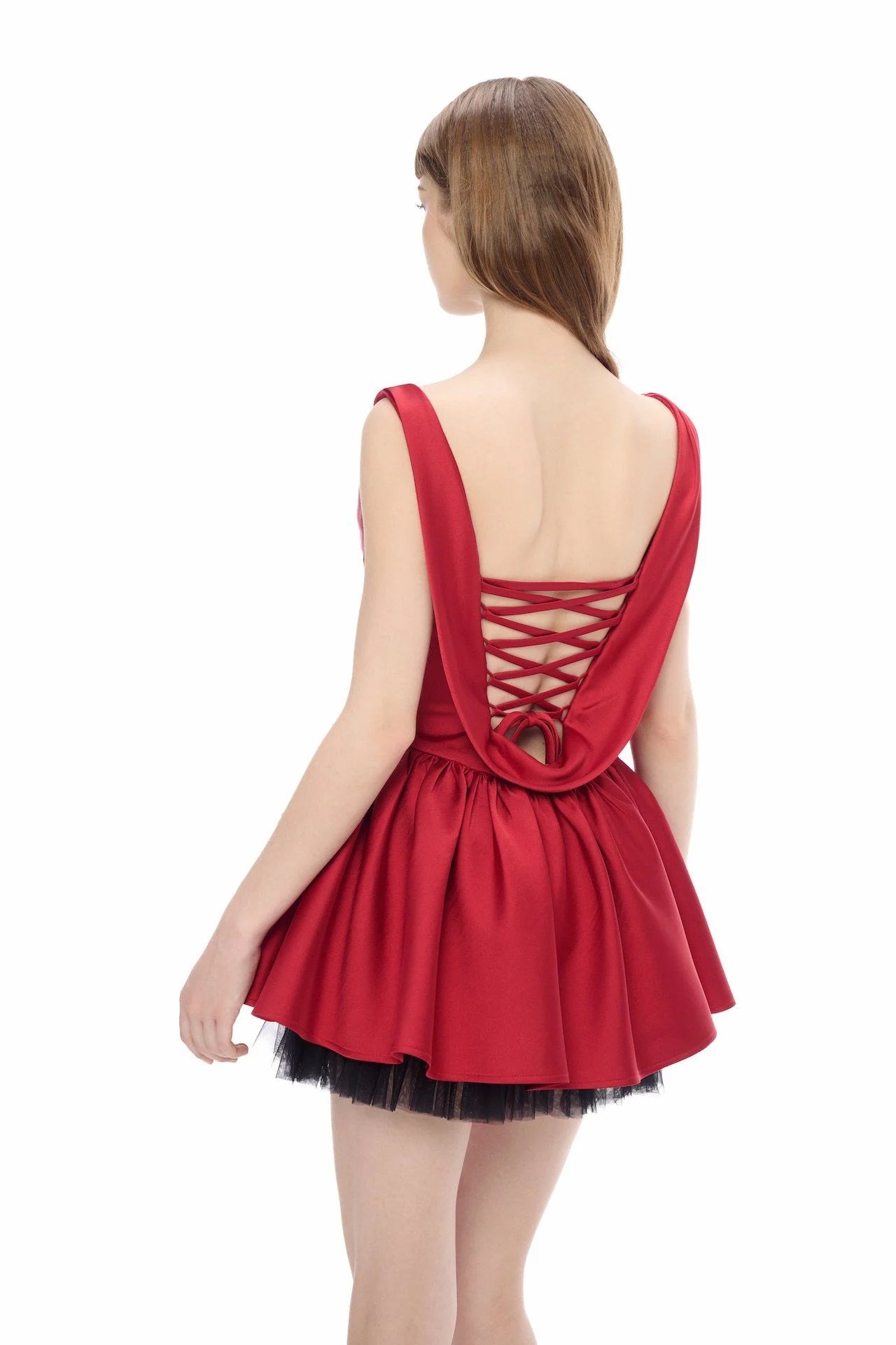 Jubin CHERIE DRESS(RED)