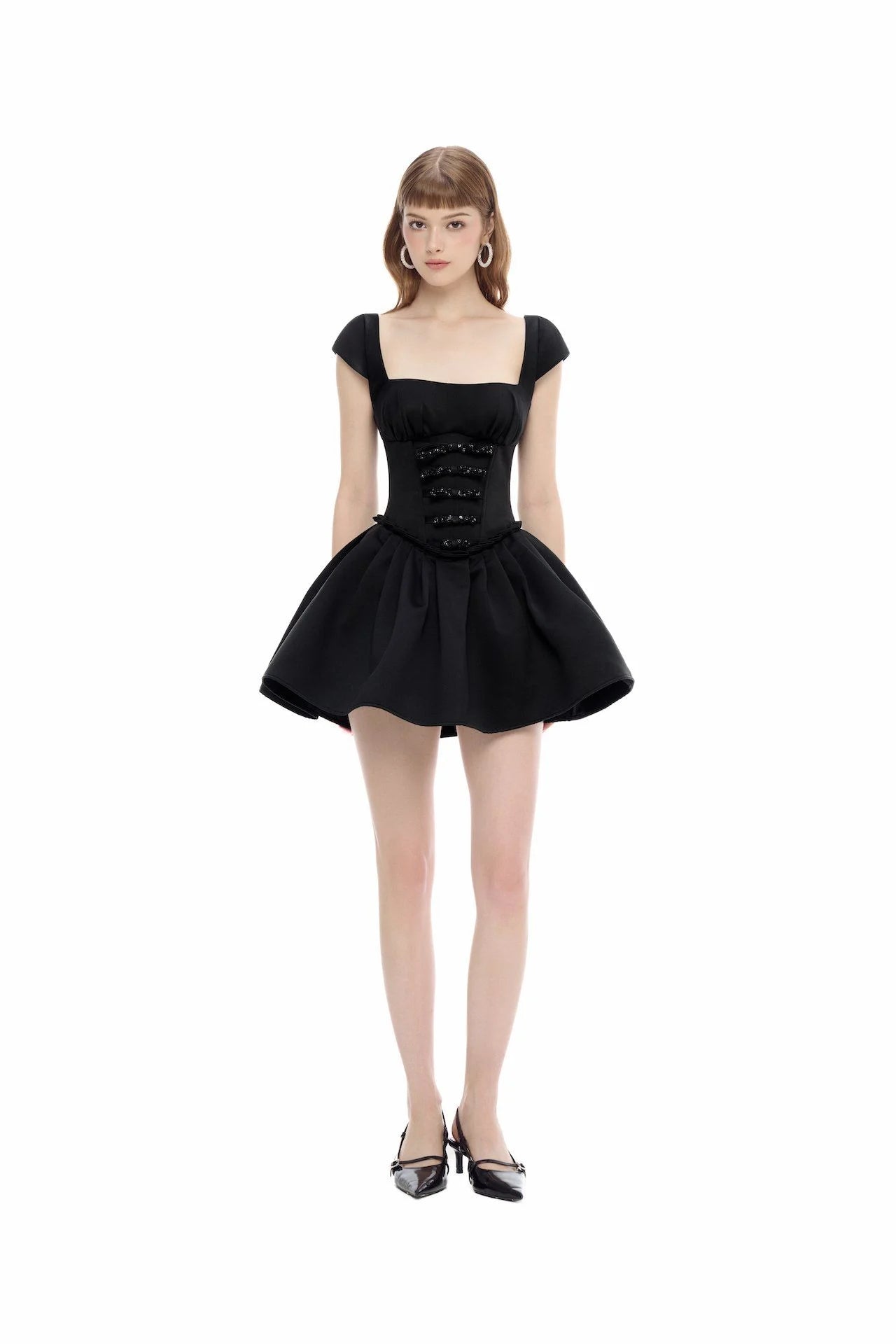 Jubin HAZEL DRESS (BLACK)