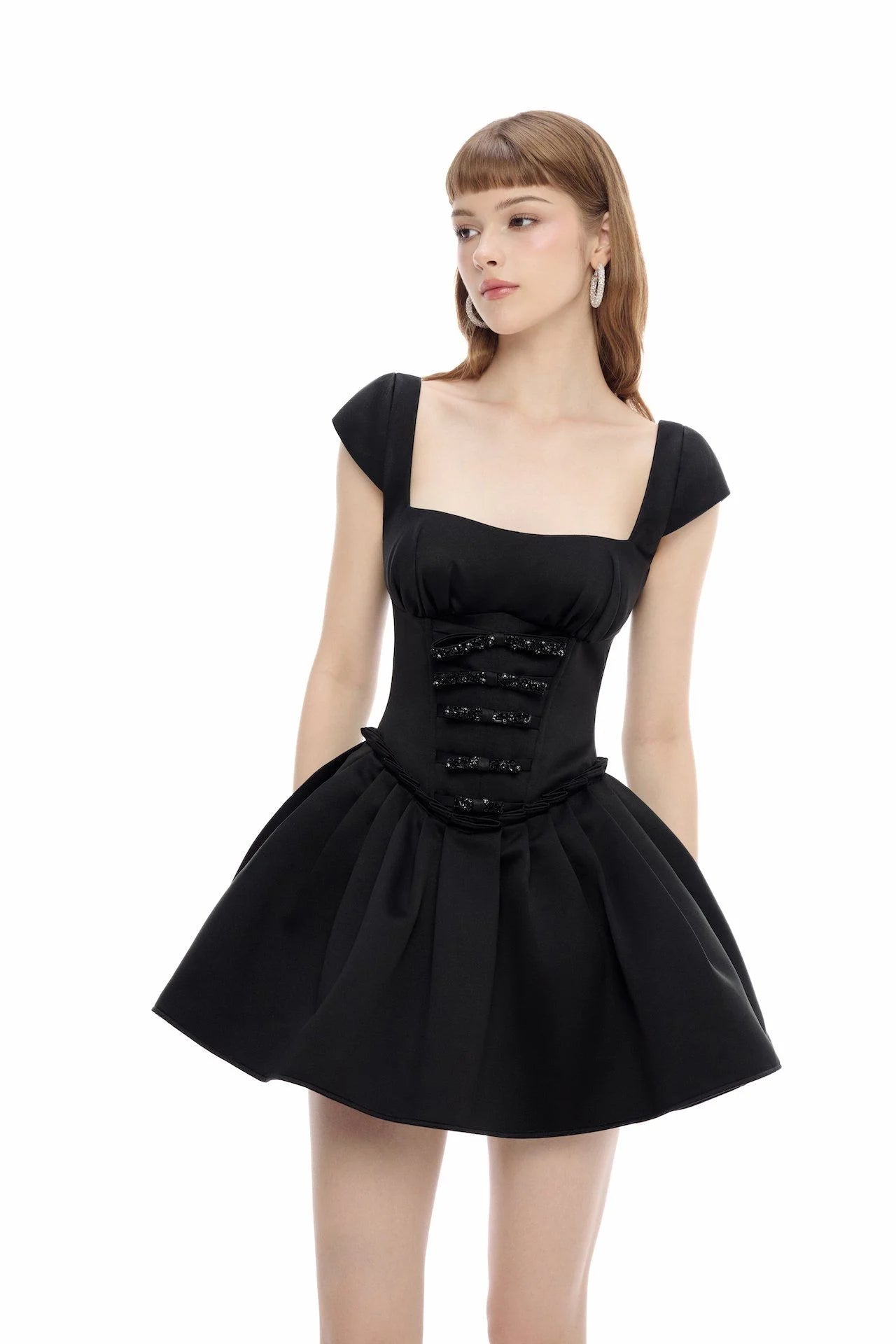 Jubin HAZEL DRESS (BLACK)