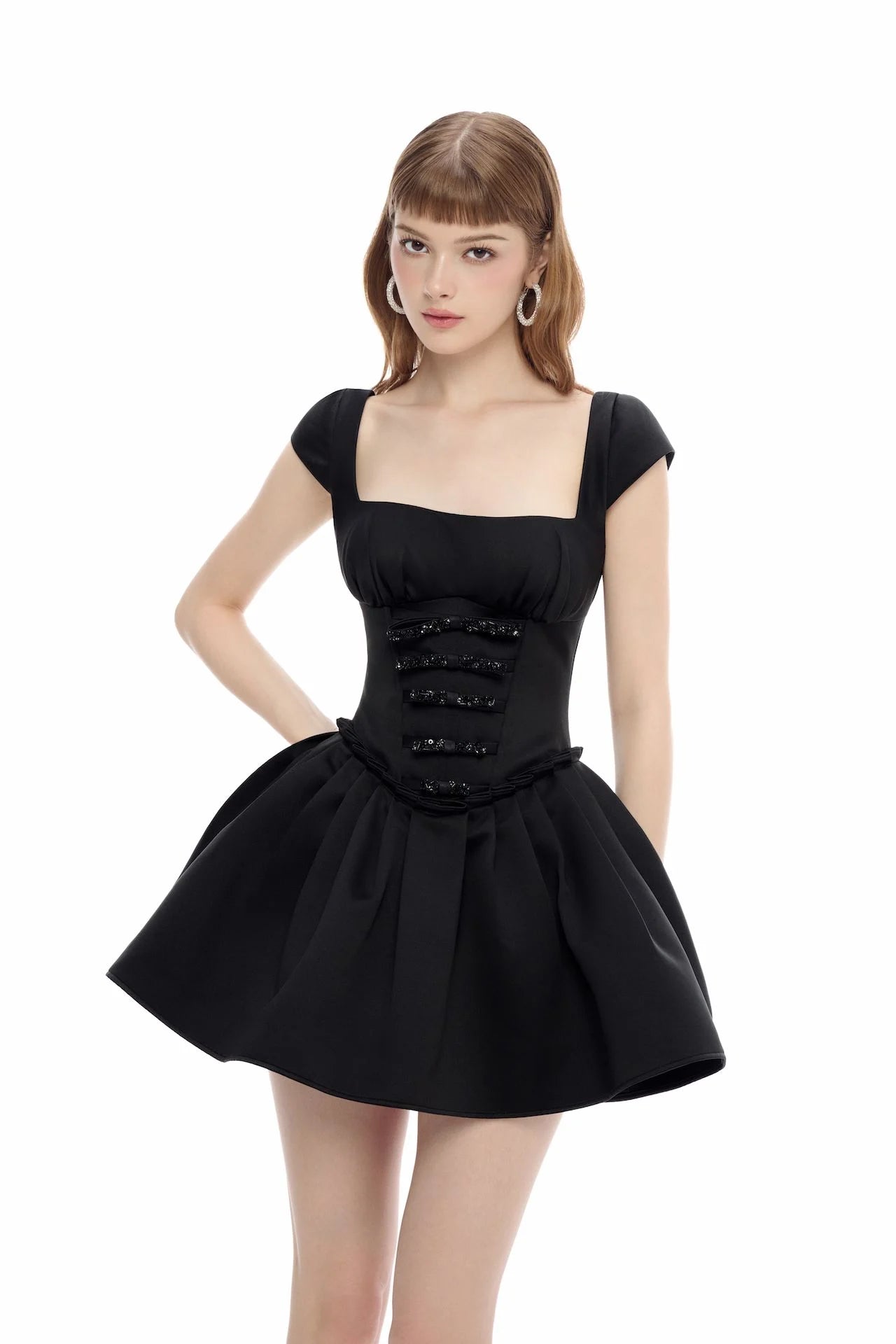 Jubin HAZEL DRESS (BLACK)