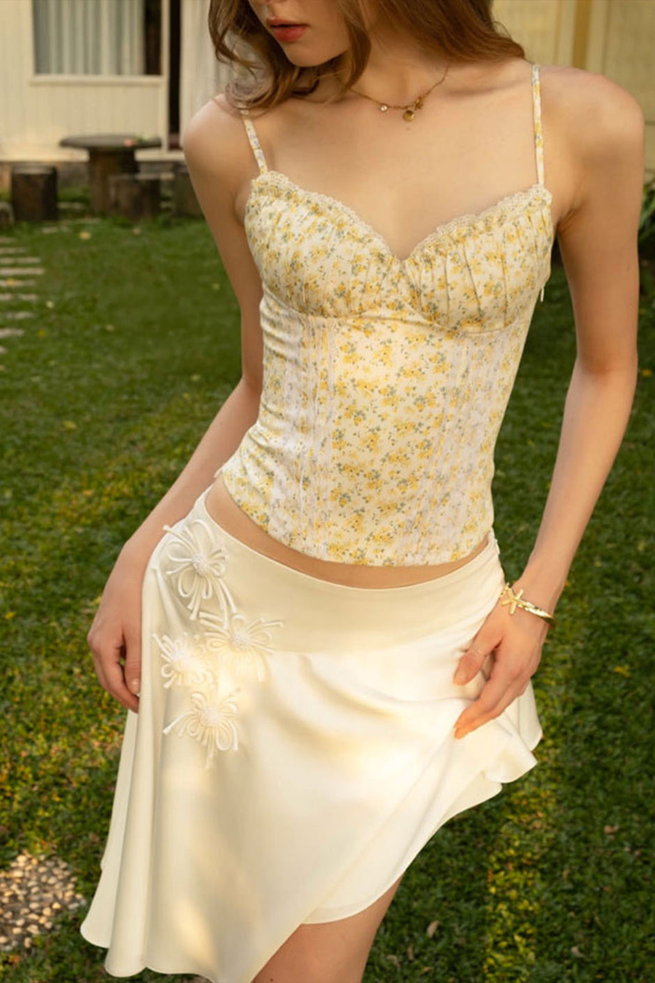 16DEWS 16D25531 Stand collar design imitates mink fur vest – CHUUI ...