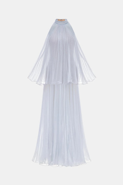 Montsand Violet Pleated Dress