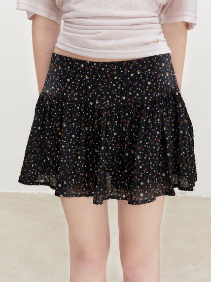 16DEWS 16D26356 Lively Floral A-Line Skirt