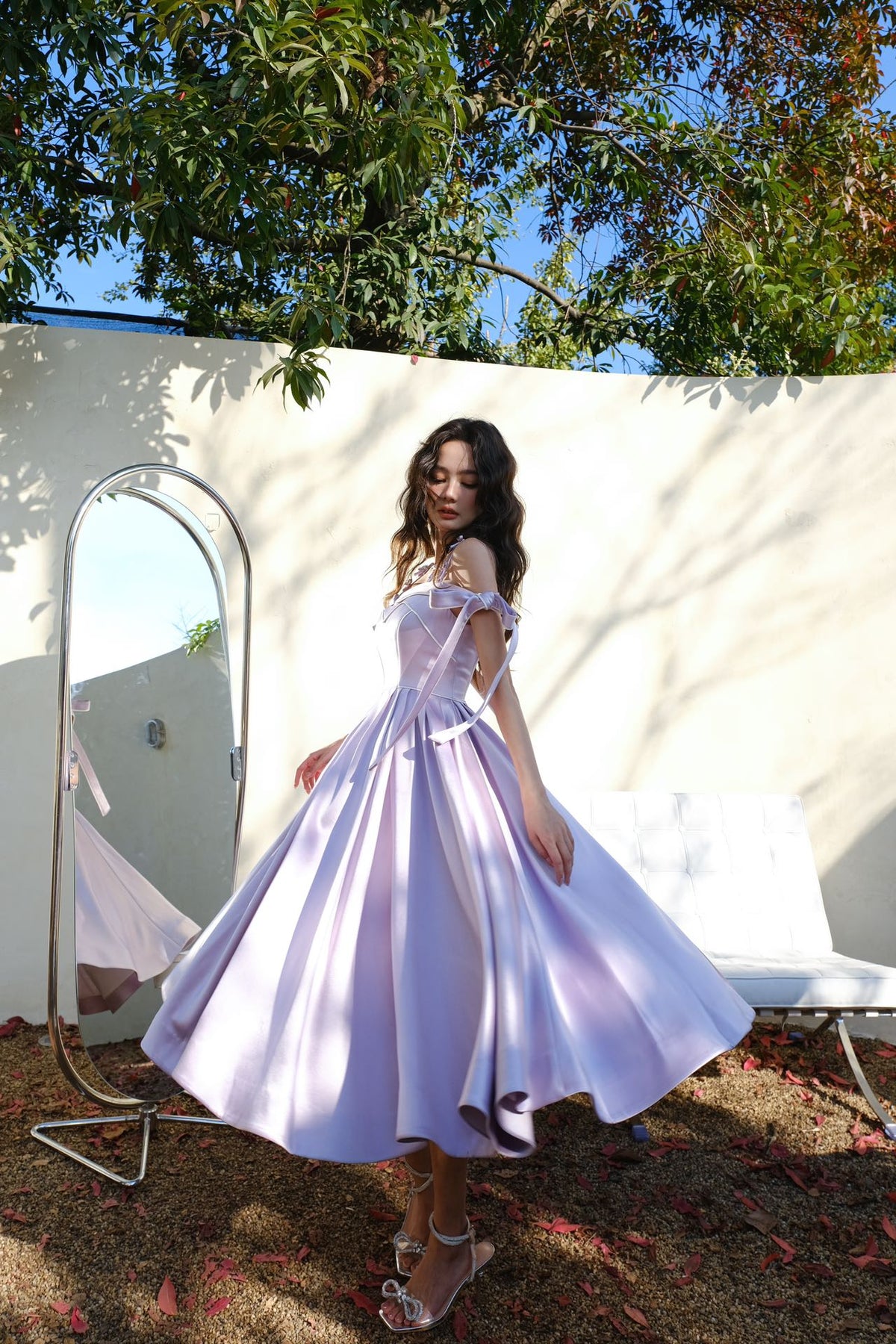 Masion Wester Purple Sling Dress