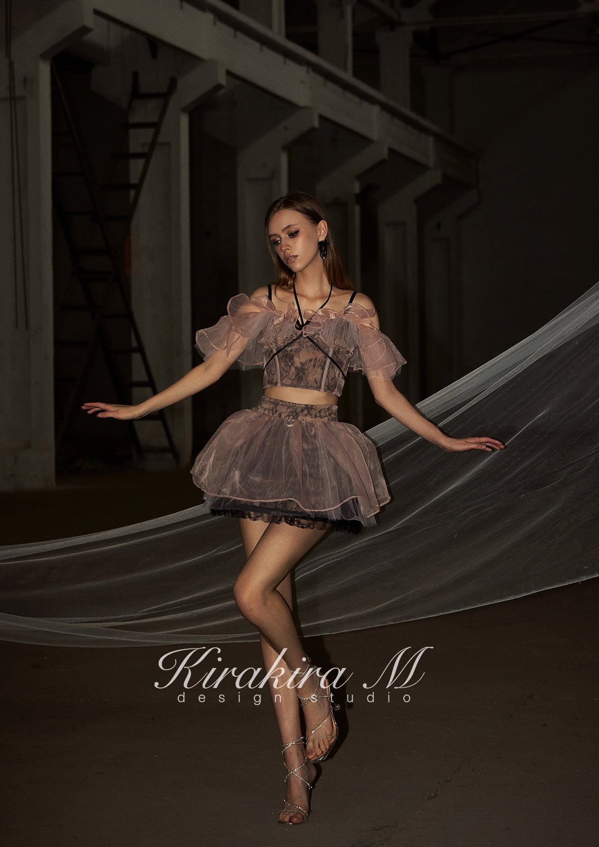 Kirakira.M Tulle tie top OR skirt