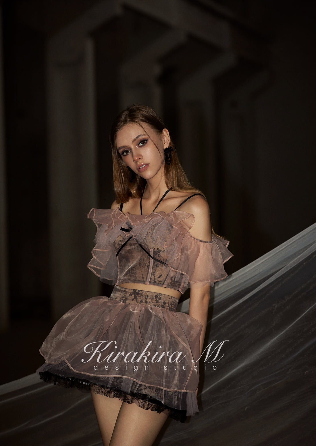 Kirakira.M Tulle tie top OR skirt