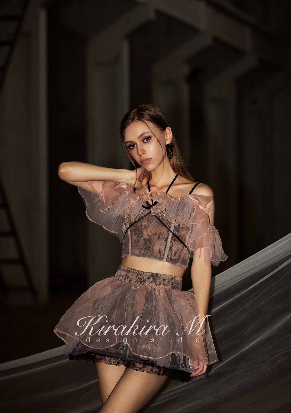 Kirakira.M Tulle tie top OR skirt